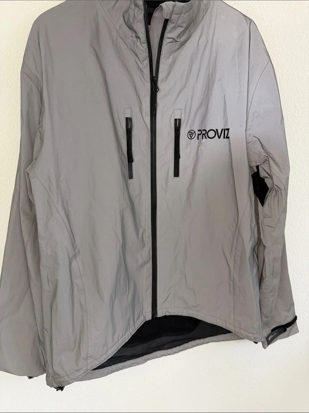 Proviz Reflect360 Reflective Gray Windbreaker Jacket